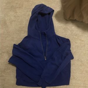 Blue lululemon scuba size xs/s